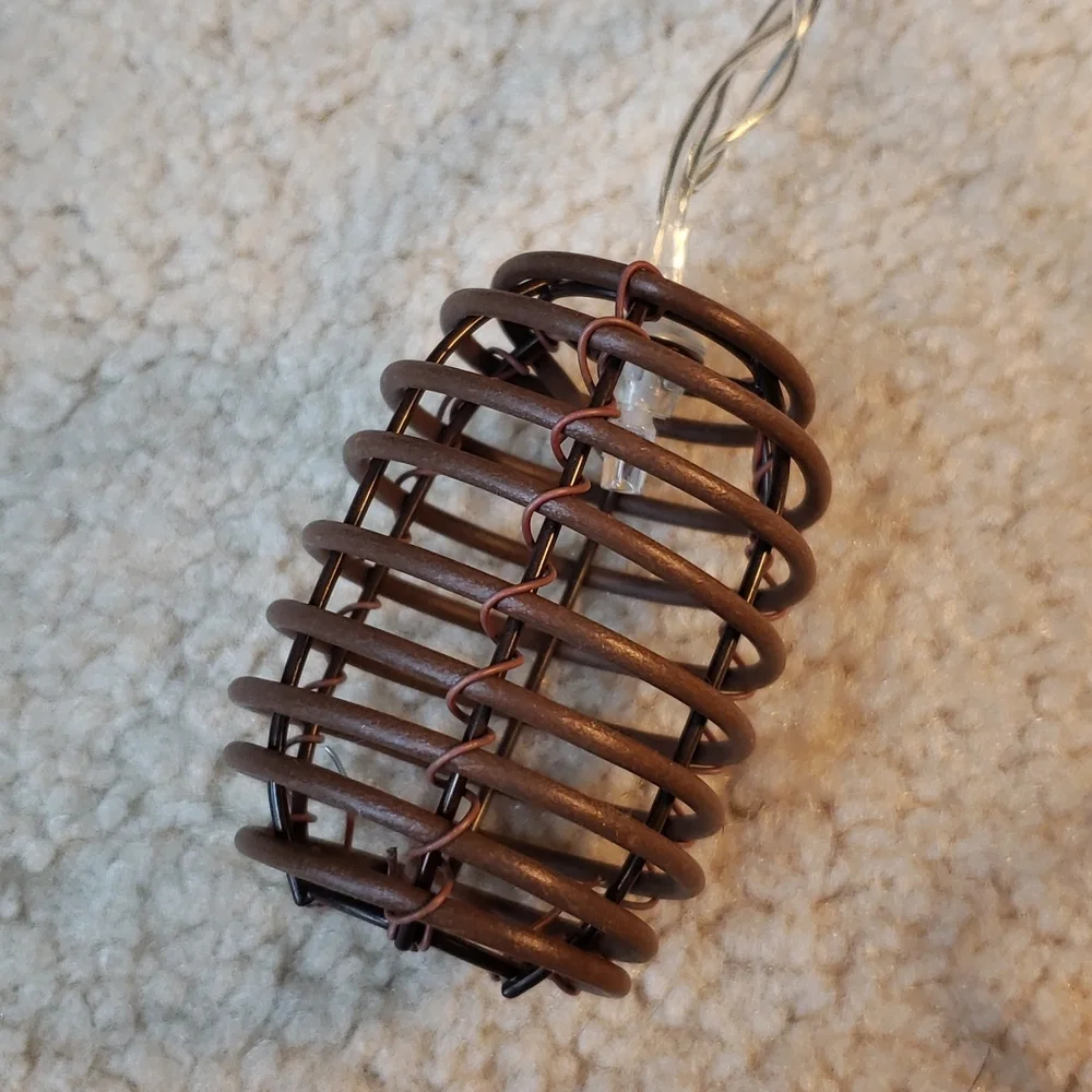 NWT Place & Time Wicker Porch and Patio String Lights